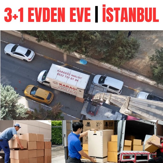 3+1 Evden Eve Nakliyat İstanbul